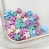 30Pcs Girls Newborn Cute Mini Cartoons Hair Clips Claw Flower Small Hair Claws Children Sweet Hairpins Baby Hair Accessories