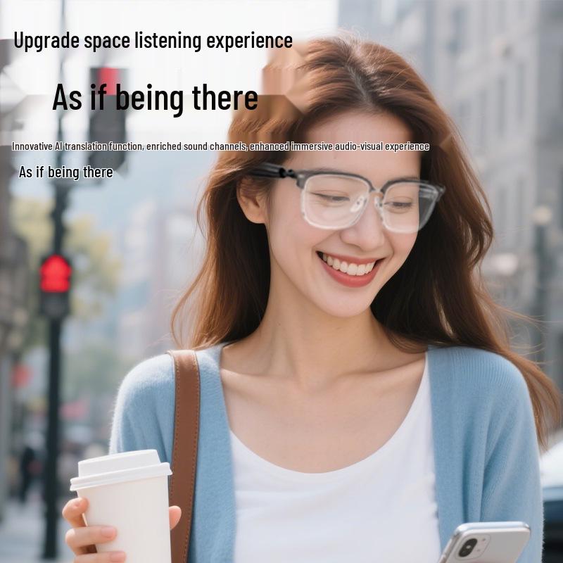 AI Smart Bluetooth Glasses: Wearable Translation and Call Conferencing Accessory