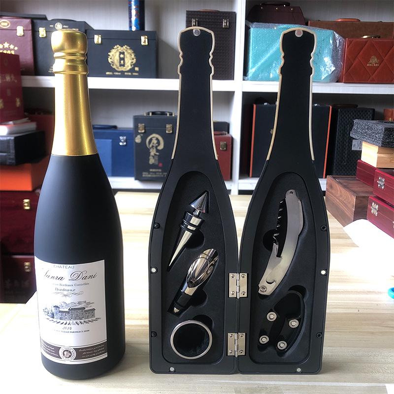 5-Piece Stainless Steel Red Wine Opener Set with Gift Box