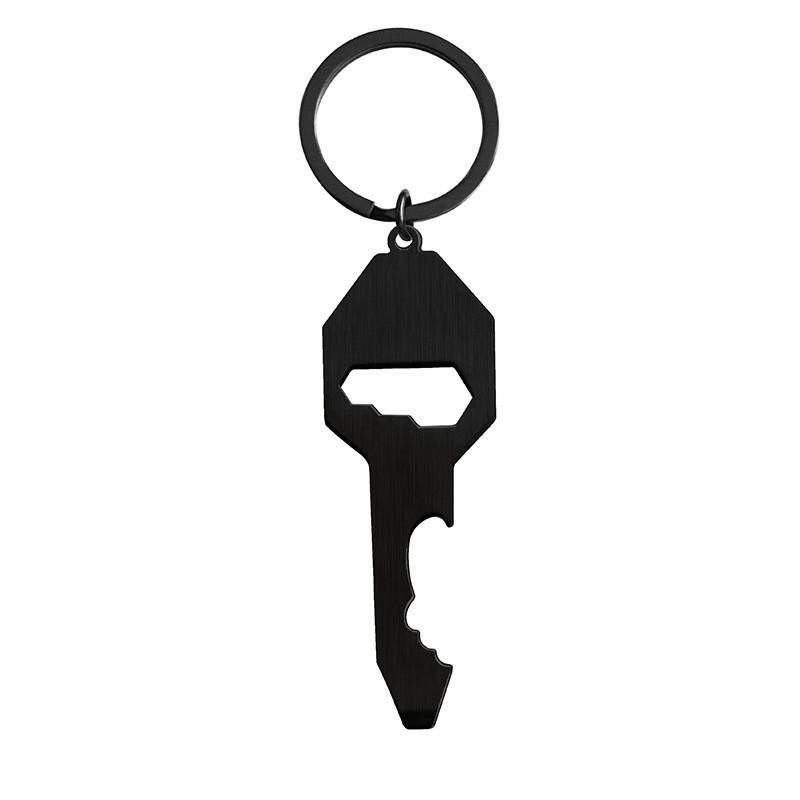 Stainless Steel Laser Engraved Festival Gift Keychain