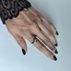 Silver Ring with Cubic Zirconia, Product Weight 1.45 G (60002207)