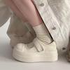 Zhao Ruth Summer Cool Breathable Ugly Cute Muffin Velcro Little White Shoes Women's New Niche Board Shoes