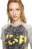 Diesel Mini Dress A166330SLBB L Black X Ivory 900A Women's D-BUXT-Q1