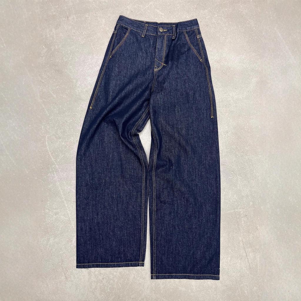 JVV Thirteen Lines Women's Retro Straight-Leg Denim Jeans, Autumn 2025 Edition