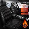 2025 New Plush Heated Car Seat Cushion - 12V Winter Electric Warming Pad