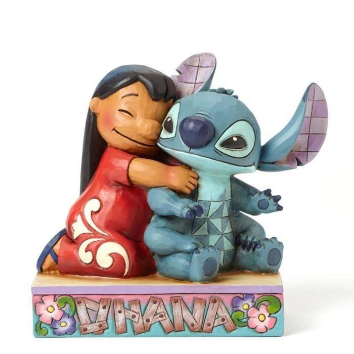 Figurine - DISNEY TRAD - LILO&STITCH CALIN - Licence Officielle Lilo et Stitch - Enesco