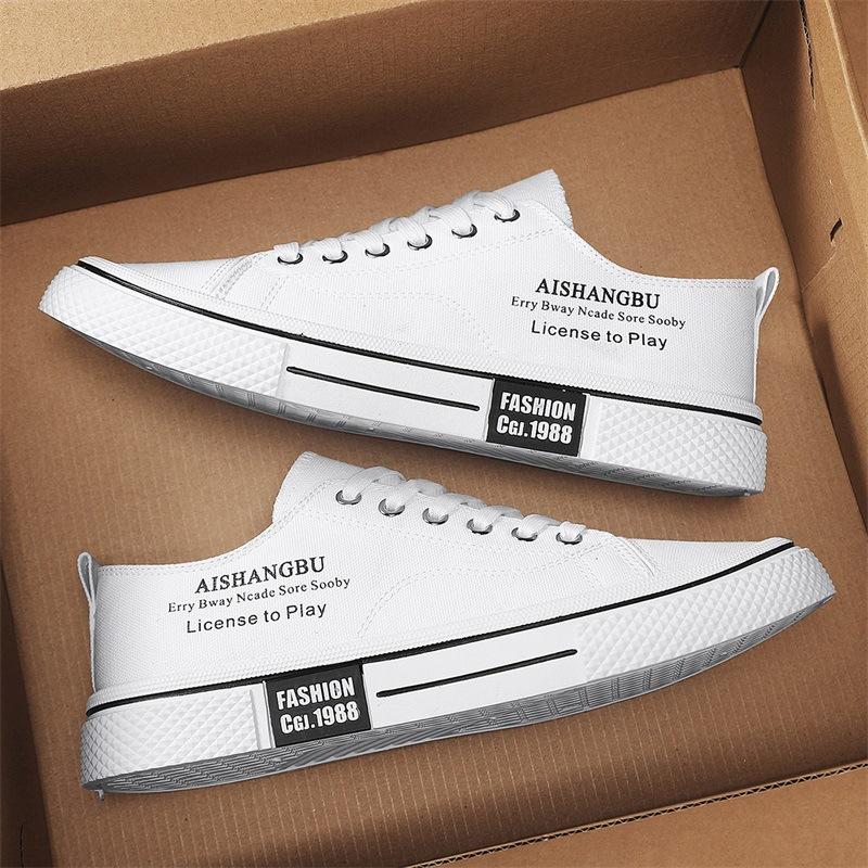 

Парусиновые туфли мужские дышащие классические трендовые низкие мужские спортивные и развлекательные туфли для сноуборда белые тканевые туфли модная обувь 42