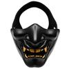 PHOENIX IKKI Hannya Mask, Cosplay Mask for Halloween, Parties, Airsoft, Breathable, Tactical Gear, Half Face Guard, TPU Material, Available In 8 Color
