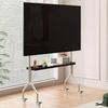 Living Room TV Movable Stand Bedroom Universal Stainless Steel Mobile TV Trolley 43-75 inch Large Screen Floor Standing Stand