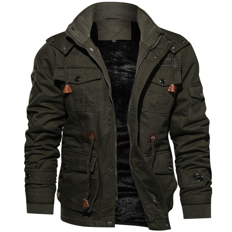 winter army jacket