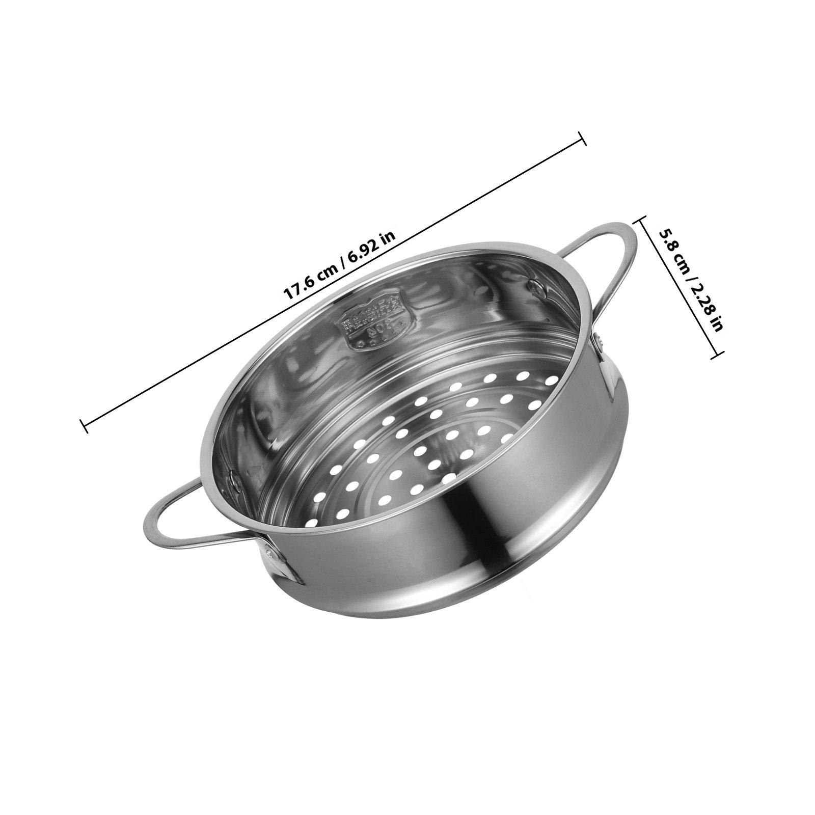 

Stainless Steel Multi-Function Steamer Basket Kitchen Steaming Rack for Cooking Buns Eggs Seafood Vegetable Food Steamer Cooking