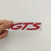 1pc 3D Metal GTS Emblem Decal Side Fender Rear Trunk Badge Sicker for Panamera Taycan Mayenne 911 718