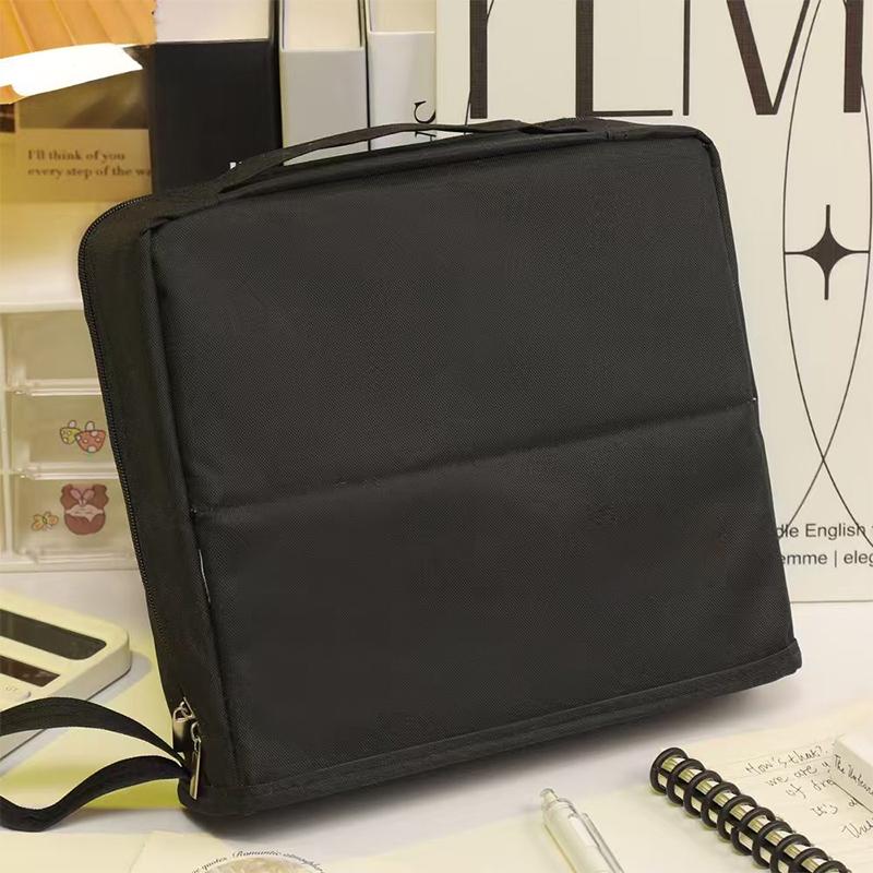 

Multipurpose Large Capacity Oxford Cloth Vertical Cosmetic Bag,Travel Cosmetic Storage Bag,Portable,Waterproof,With compartments чёрный