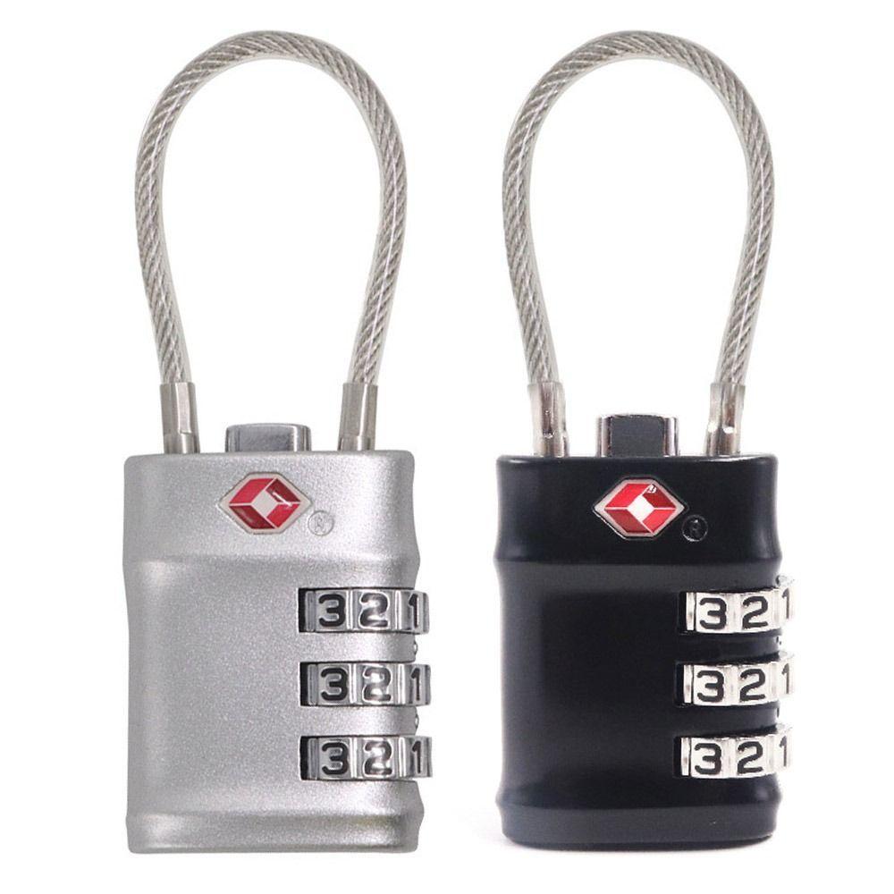 TSA Zinc Alloy Customs Password Lock Combination Lock for Travel Luggage Suitcase Anti-theft Code Padlock Customs Code Lock