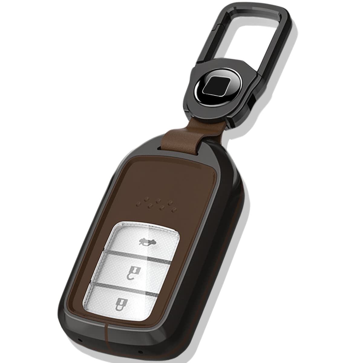 [AMACHER] Чехол для смарт-ключа Honda Honda Чехол для ключа Vezel Fit Jade Shuttle Odyssey Civic brown