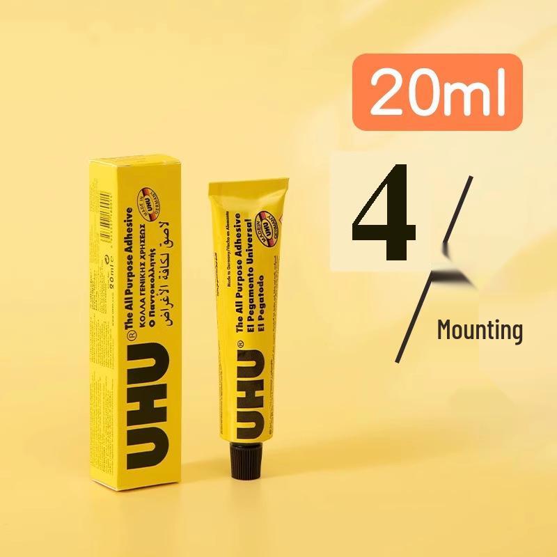 Craft & Repair Super Glue for Glass, Metal, Wood, and Shoes - Multifunctional Adhesive