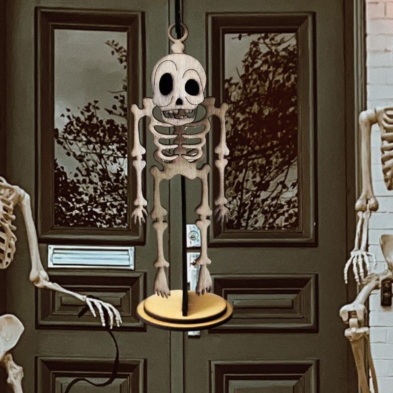 Rustproof Zinc Alloys Holiday Doorbell Quick Hanging Design Seasonal Party Decoration For Indoor Outdoor Use