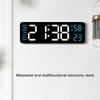 LED Digital Display Alarn Clock Brightness Dimmable Hangable and Desk Colck