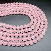 Natural Pink Crystal Round Beads for DIY Jewelry Making - Bracelet & Necklace Accessories