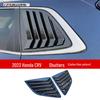 2023 Honda CR-V Modified Body Kit: Rear Louvered Spoiler, Grille Trim, Front Splitter, Wing, Top Spoiler, Small Body Kit.