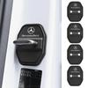 2/4Pcs Silicone Car Door Lock Cover Sticker For Mercedes Benz AMG E S C A B Class GLE GLS CLS GLC CLA GLA GLK GLB W205 W206 W221