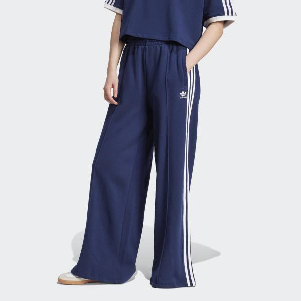 Brand Name Women 3s Loose French Terry Wide Leg Pants Jc576