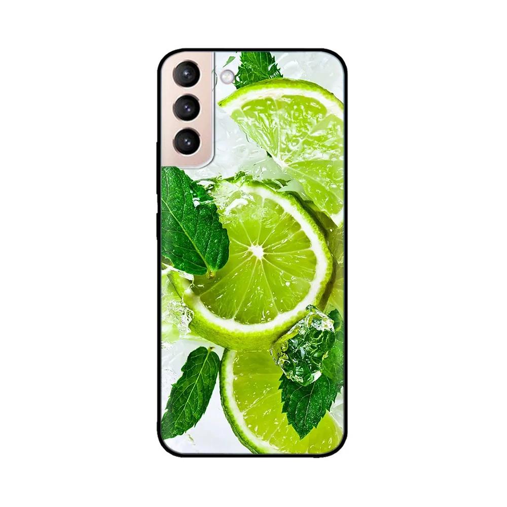 Silicone Case For Samsung Galaxy S21FE Case S21 Ultra 5G Soft TPU Phone Case S21 FE Fundas For Samsung S21 Plus s21+ S 21 Cover