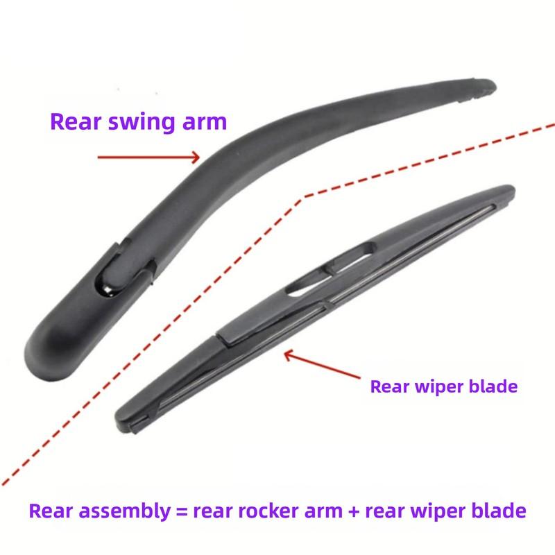 Wiper Blade Compatible with Dodge Nitro Magnum 2007 2008 2009 Car Accessories Rear Window Wiper Rear Windshield Arm