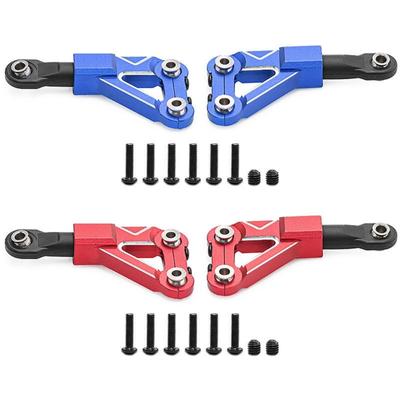 Simulated Car Metal Suspension Upgrades for 1/10 Remote Car for Truck Model Car Control Arms Upgrades Front Upper Arms