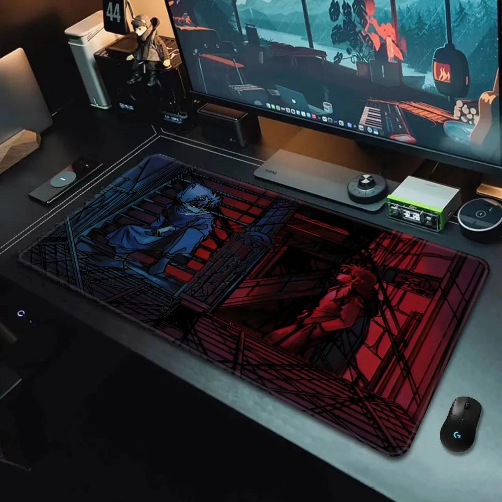 YuYu Hakusho Mousepad HD Printing Computer Gamers Locking Edge Nonslip Mouse Pad XXLxcm Keyboard PC Desk Pad