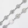 Mei Mary New Rhinestone-embellished Women's Metal Waist Chain - Versatile Dress Hook Adjustable Decorative Chain