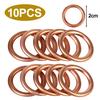S Oil Pan Gasket High Quality Aluminium Copper Oil Plug Washers Car Engine Oils Pan Screw Gasket Washers Car Accessories
