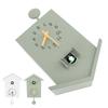 Bird House Wall Clock Bird Voice Call Nordic  Bird House Pendulum Wall Hanging Clock for Office
