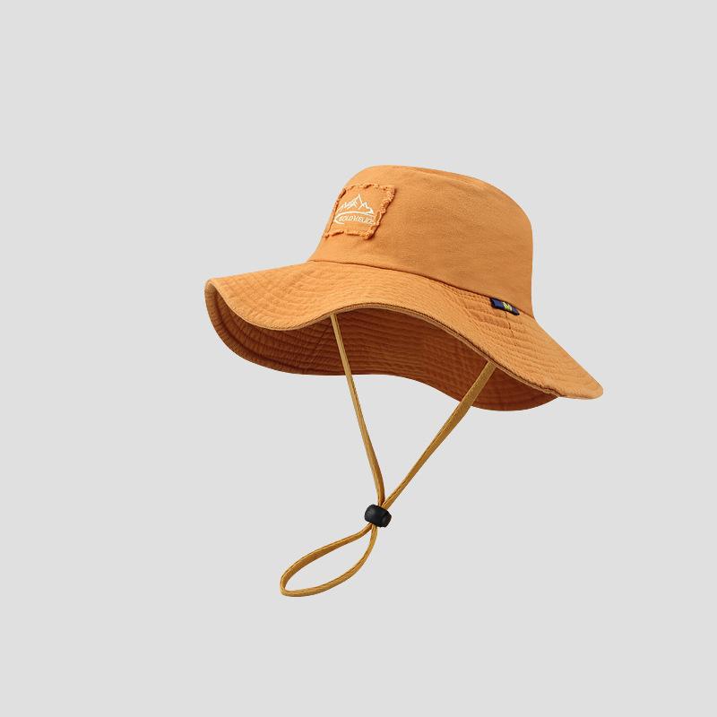 Summer Wide Large Brim Men Women Fisherman Hat Outdoor UV Protection Casual Sun Cap Hiking Fishing Climbing Safari Bucket Hats