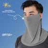 1Pieces UV Protection Outdoor Neck Wrap Cover Sports Sun Proof Bib Ice Silk Mask Face Cover Mountaineering Scarf Christmas Gifts