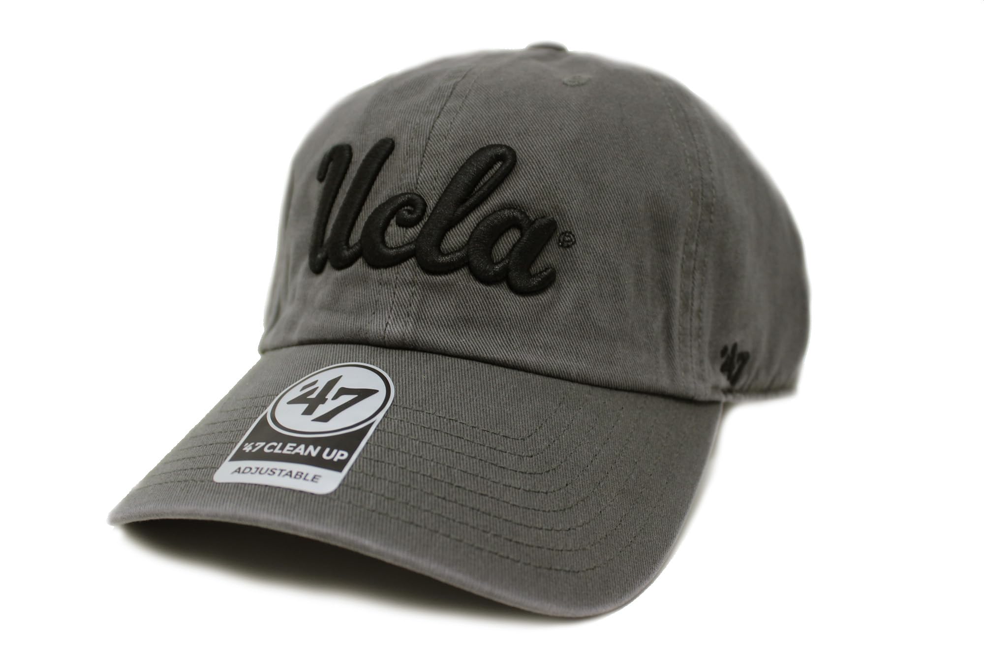 47 Brand 47 Clean Up Кепка NCAA College, UCLA, Угольный