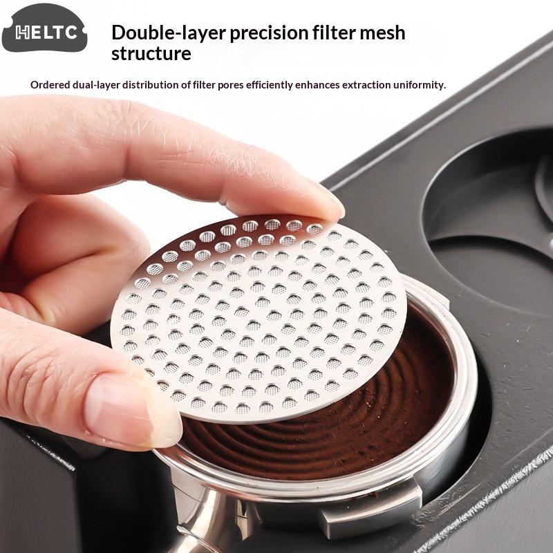1Pcs Stainless Steel Espresso Filter 51/53.3/58.5mm Reusable Coffee Puck Screen For Portafilter Barista Accessories