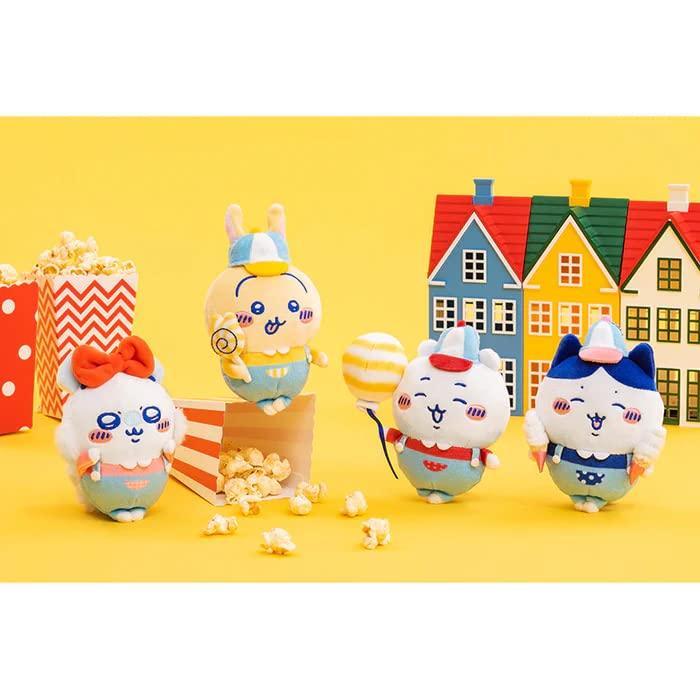 Chiikawa Exciting Amusement Park Petit Mini Mascot Plush Toy Flying Squirrel