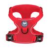 PoyPet Soft Breathable Mesh Dog Harness with Adjustable Collar and Night Reflective Safe Soft for Elderly Walking Highly Suitable for Small and Medium