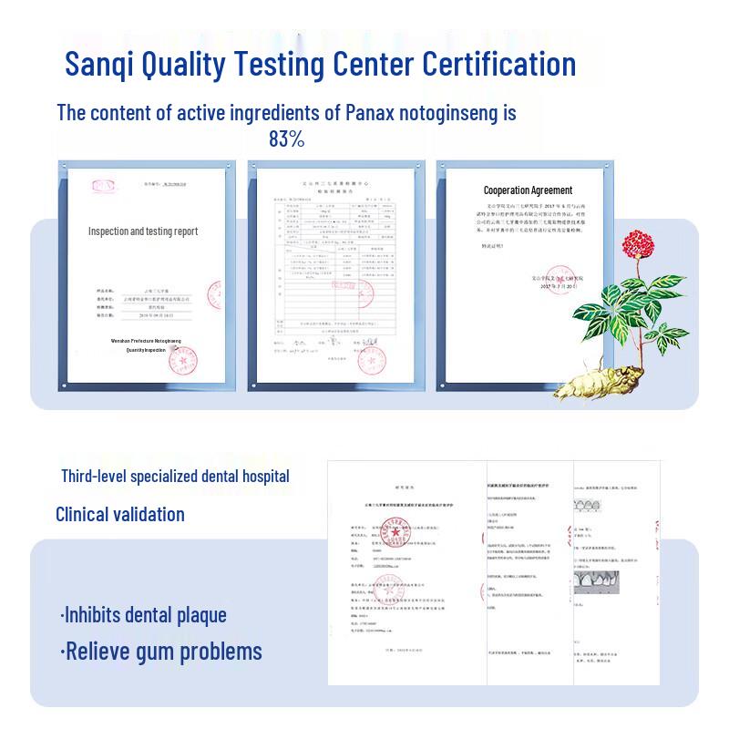 Sanqi Notoginseng Multi-Effekt Zahnpasta