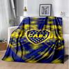 Cabj Flannel Blanket Soft Warm All-Season Throw, Design for Camping, Car Travel, Hiking Sofa, Bed, Office Perfect Gift for Parties
