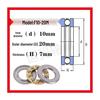 Mini-Axial-Rillenkugellager F9-20M bis F10-20M