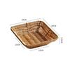 Imitation Rattan Snack and Popcorn Basket