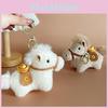 Horse Plush Hanging Ornament With Short Pile Fabric For Keychains And Car Accessories