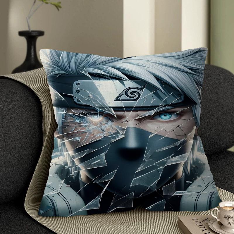 Hatake Kakashi Kuddfodral Tecknad Gåva Kuddfodral Sovrum Hem Soffa Stol Säte Dekor Kuddfodral
