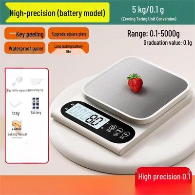 Balança de Cozinha Digital de Alta Precisão OUOETY Plugue CN (adaptador incluso)