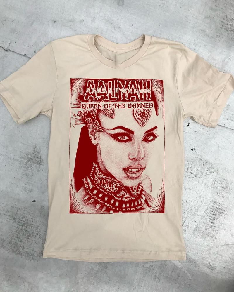 Queen of the Damned Aaliyah T Shirt Full Size S-5XL Unisex T-Shirt XXXXL