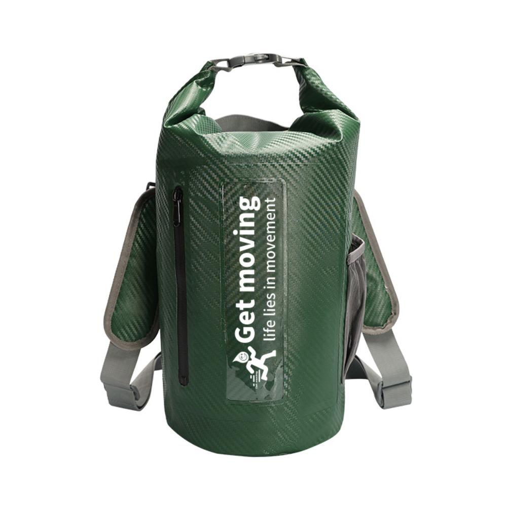 

20L Waterproof Dry Bag Large-Capacity Beach Backpack Portable Swimming Bucket Bag Water Sports