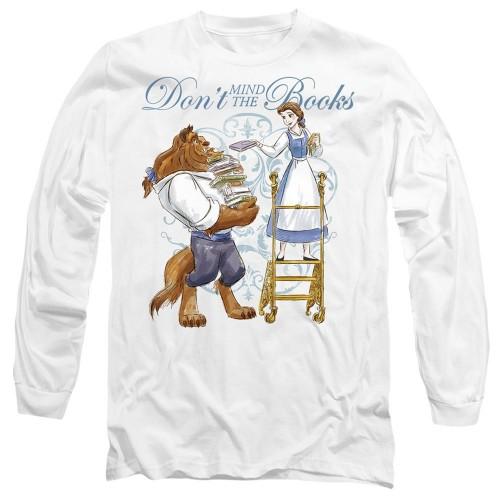 Beauty And The Beast Unisex Adult Don´t Mind the Books T-Shirt