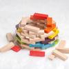 Wooden Stacking Blocks For Kids With Eco Friendly Water Based Paints For Developmental Play